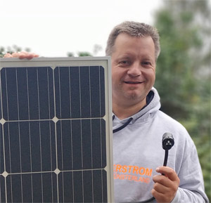 Rüdiger Brechler, aktives Mitglied im Landesverband NRW der Deutschen Gesellschaft für Sonnenenergie (DGS e.V.)