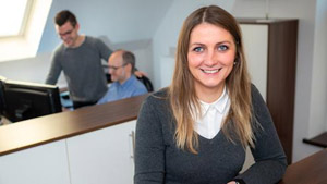Annkatrin Senker, Ingenieurin in der Firma Enwelo GmbH & Co. KG („Energiewende lokal“)